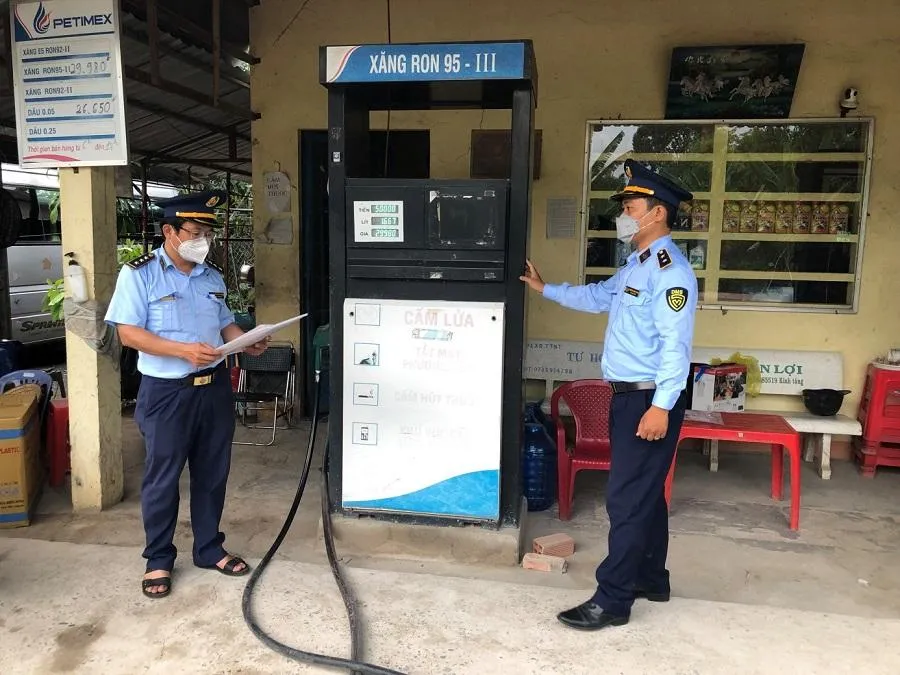 Cục QLTT tỉnh Tiền Giang ban hành Quyết định xử phạt hành chính với số tiền 50.000.000 đồng. Ảnh: Tổng Cục QLTT