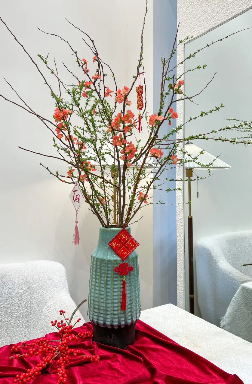 Đào cam nhập khẩu Nhật Bản năm nay được khách hàng quan tâm mua chưng tết