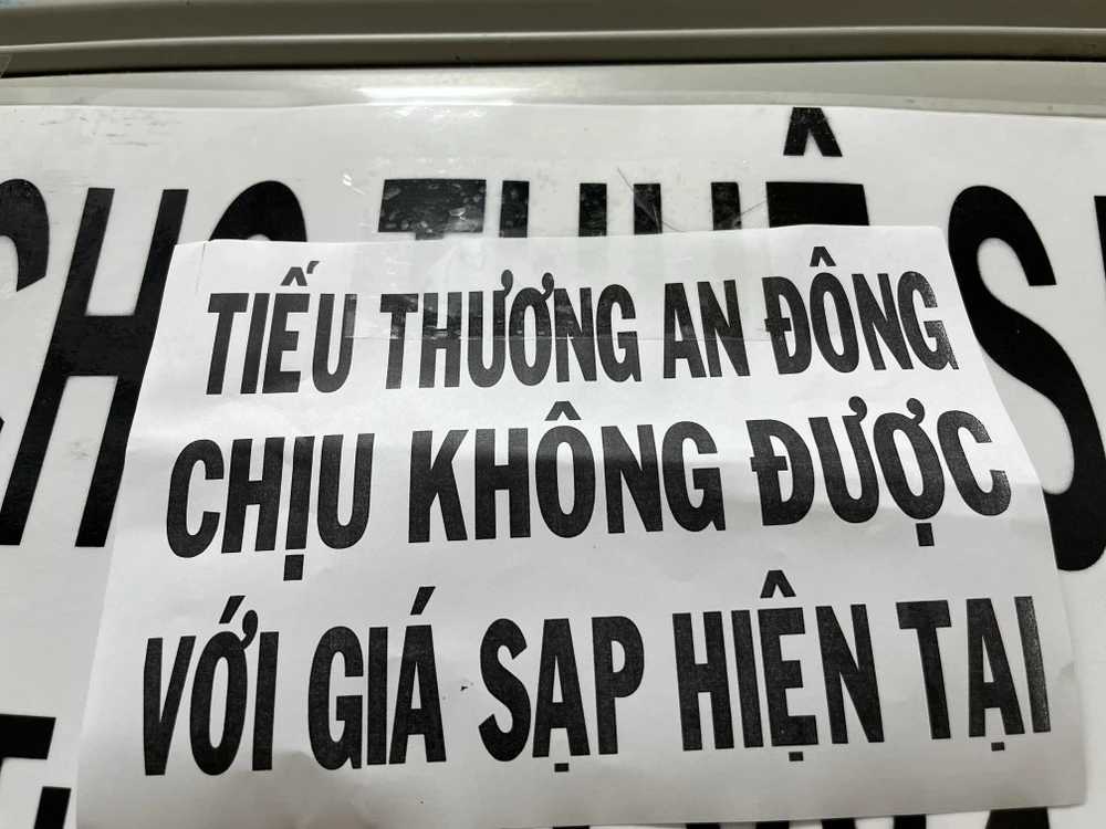 Tiểu thương chợ An Đông đóng cửa vì giá thuê sạp cao ảnh 1