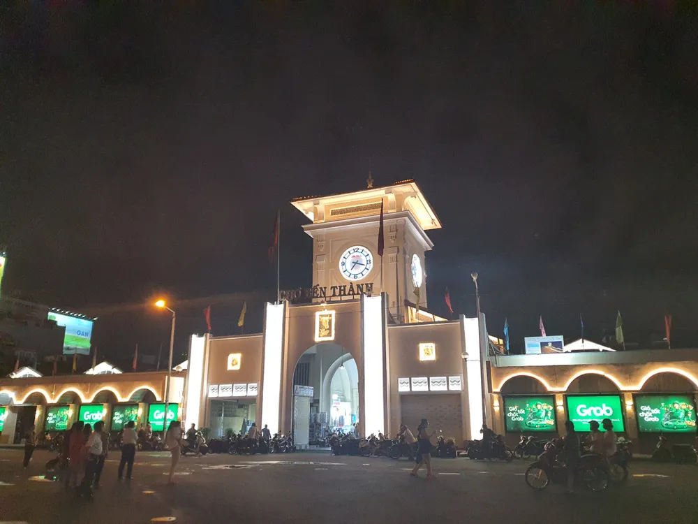 Hình ảnh chợ Bến Thành