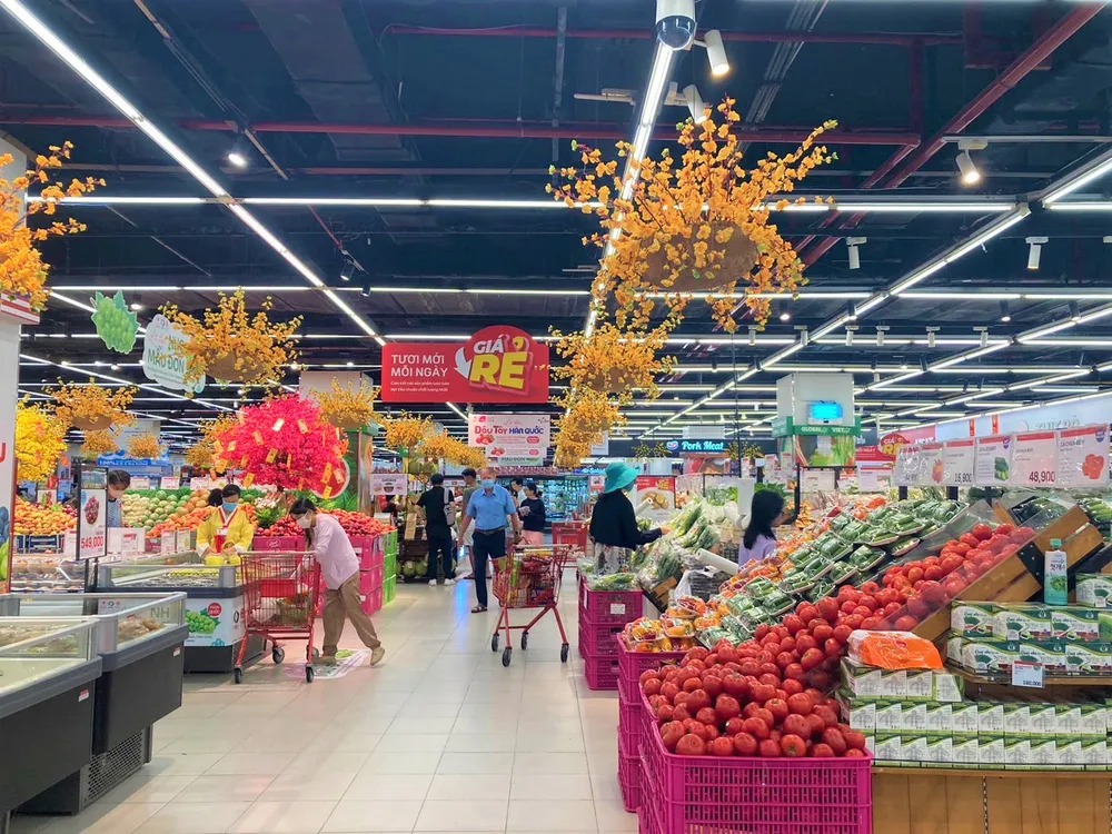 Cháy ở siêu thị Lotte Mart