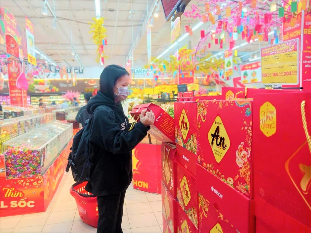 giỏ quà tết 2024 với rất nhiều chủng loại mới