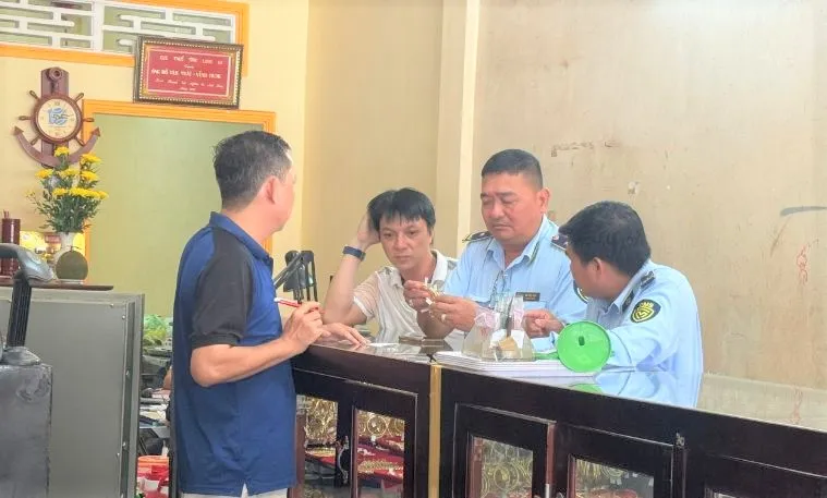 Long An: 19/20 doanh nghiệp kinh doanh vàng có vi phạm ảnh 1 kinh doanh vàng