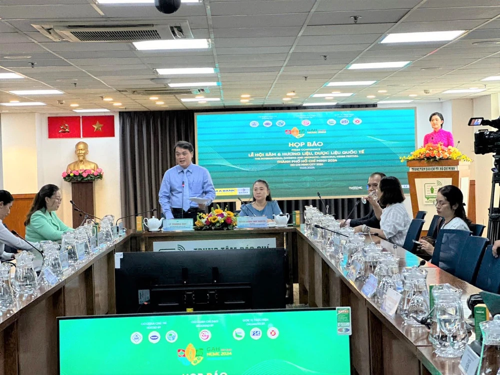 Lần đầu tiên TP.HCM tổ chức lễ hội sâm và hương liệu, dược liệu quốc tế ảnh 1 lễ hội sâm