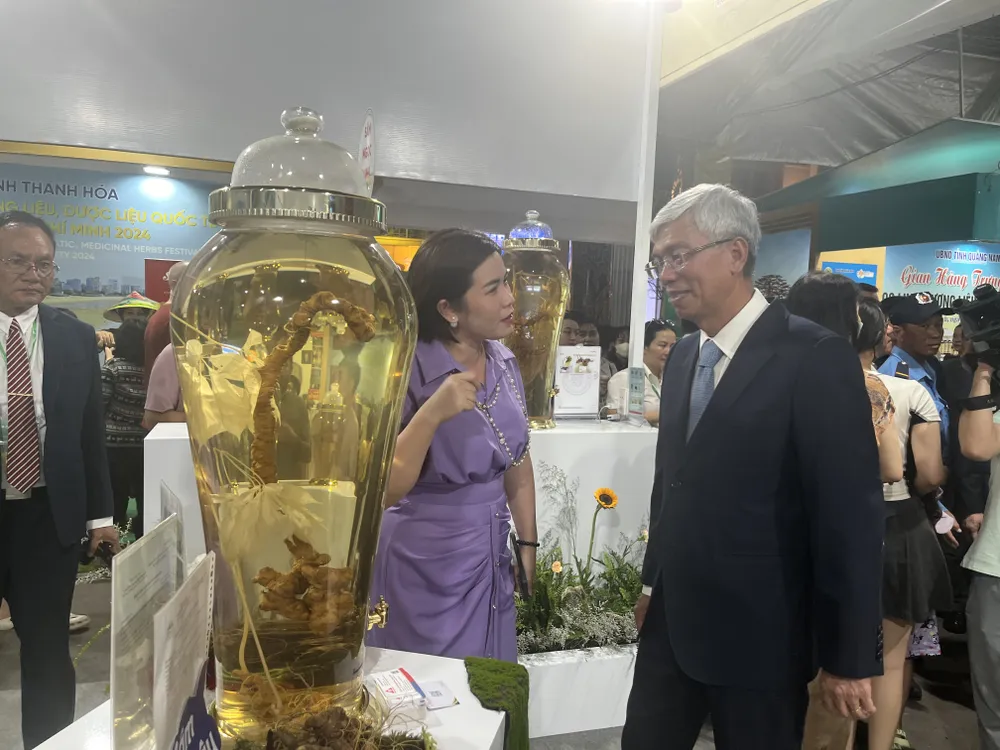 Lễ hội sâm và hương liệu, dược liệu quốc tế 2024: Khẳng định giá trị sâm Việt ảnh 1 sâm và hương liệu