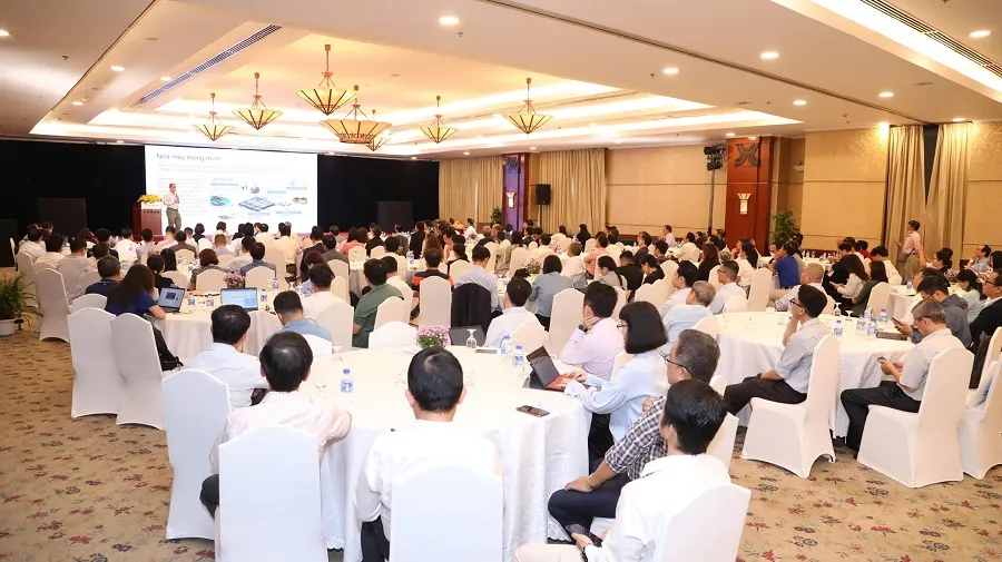 Nhiều doanh nghiệp quan tâm phát triển nhà máy thông minh. Ảnh: TÚ UYÊN nhà máy thông minh 1.jpg