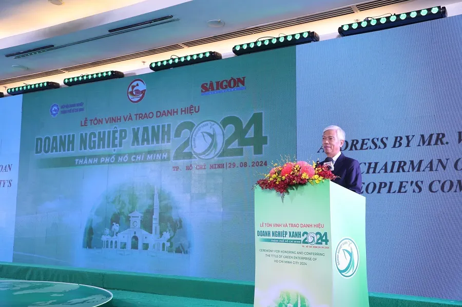TP.HCM công bố và tôn vinh 98 doanh nghiệp xanh ảnh 1 doanh nghiệp xanh