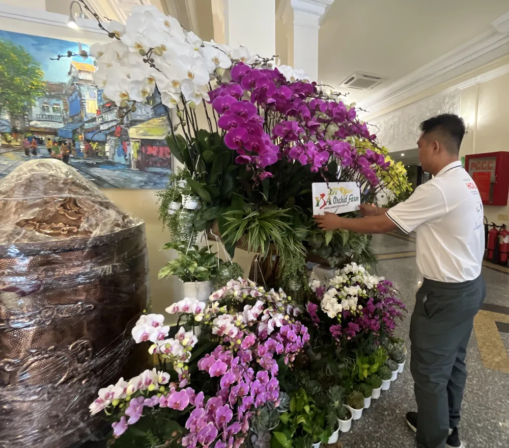 Nhờ áp dụng nông nghiệp công nghệ cao hoa Đà Lạt ngang tầm các nước trong khu vực triển lãm hoa