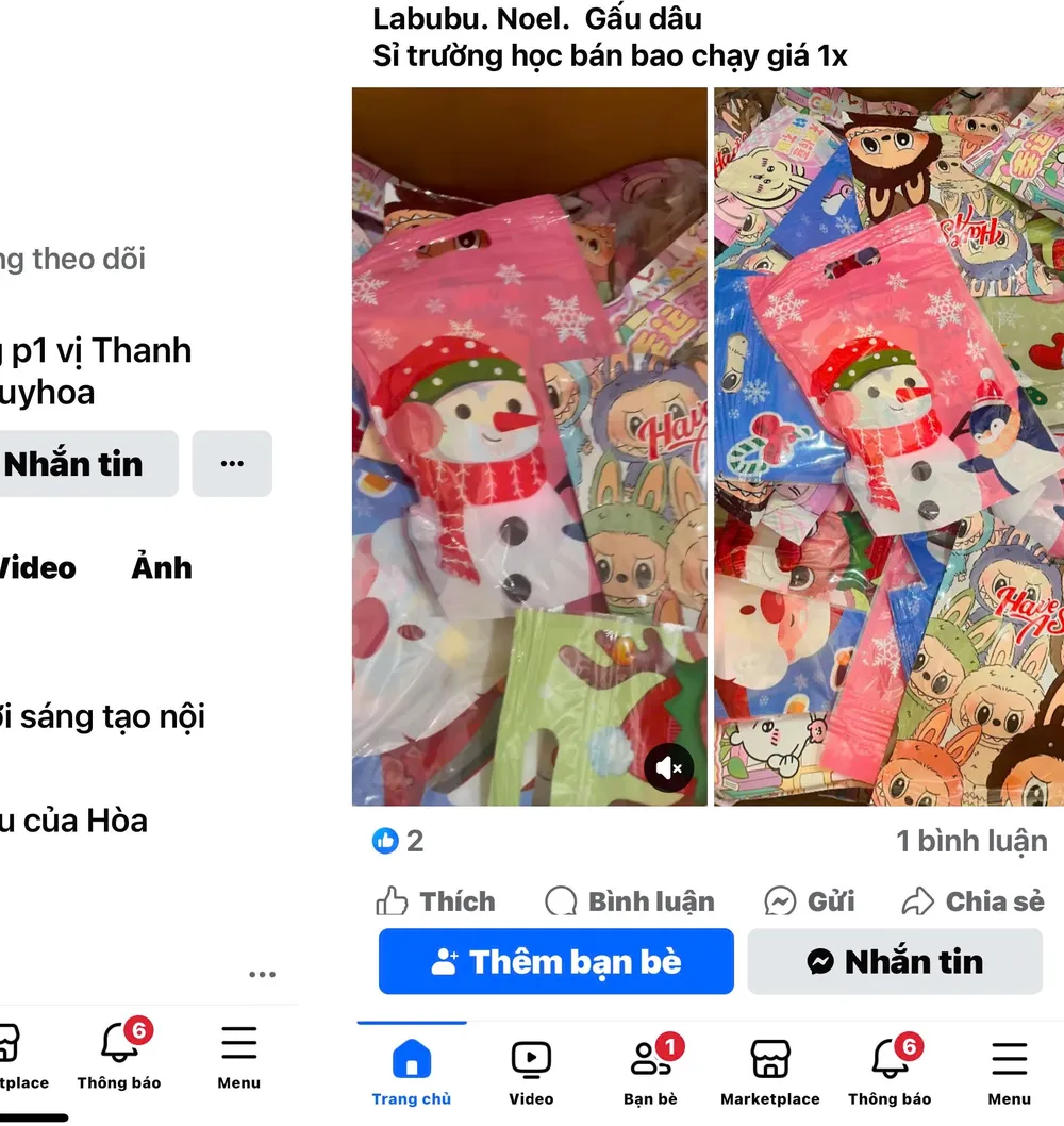 sản phẩm túi mù