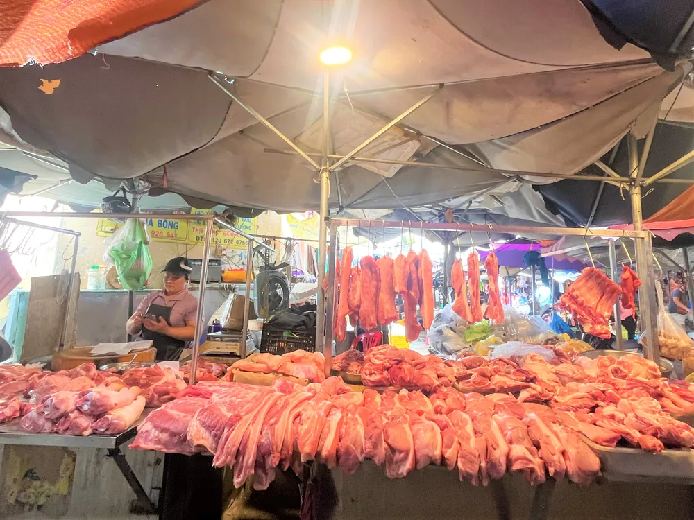 giá thịt heo tăng