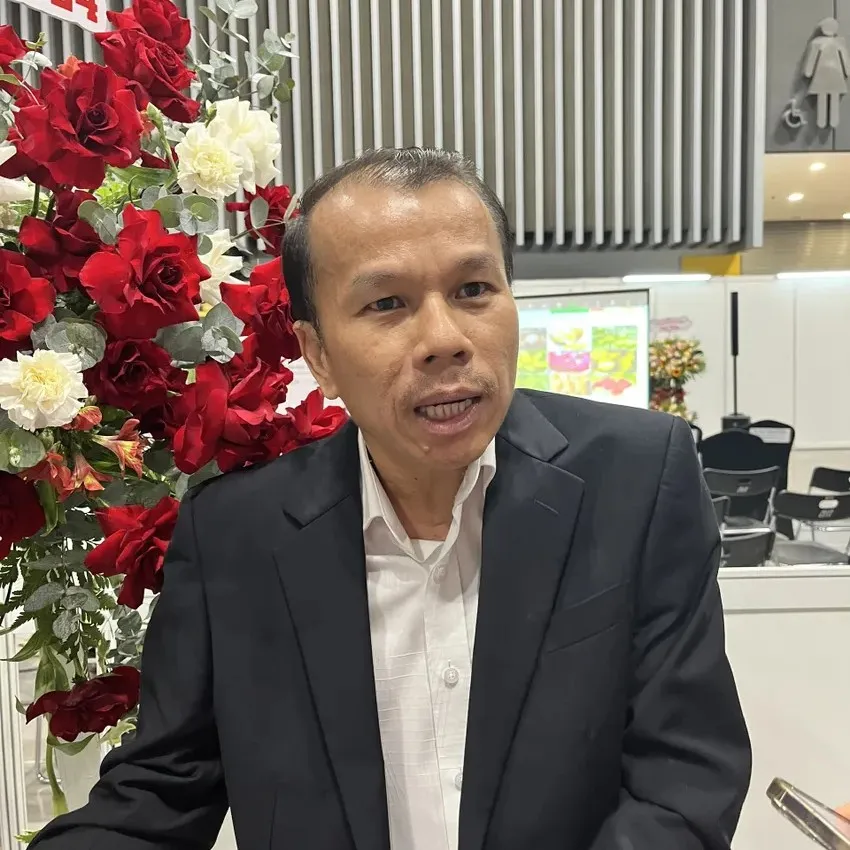 Ông Nguyễn Văn Mười, Phó Tổng thư ký Hiệp hội Rau quả Việt Nam