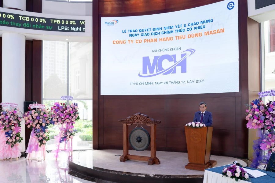Masan Consumer chính thứ niêm yết trên HOSE