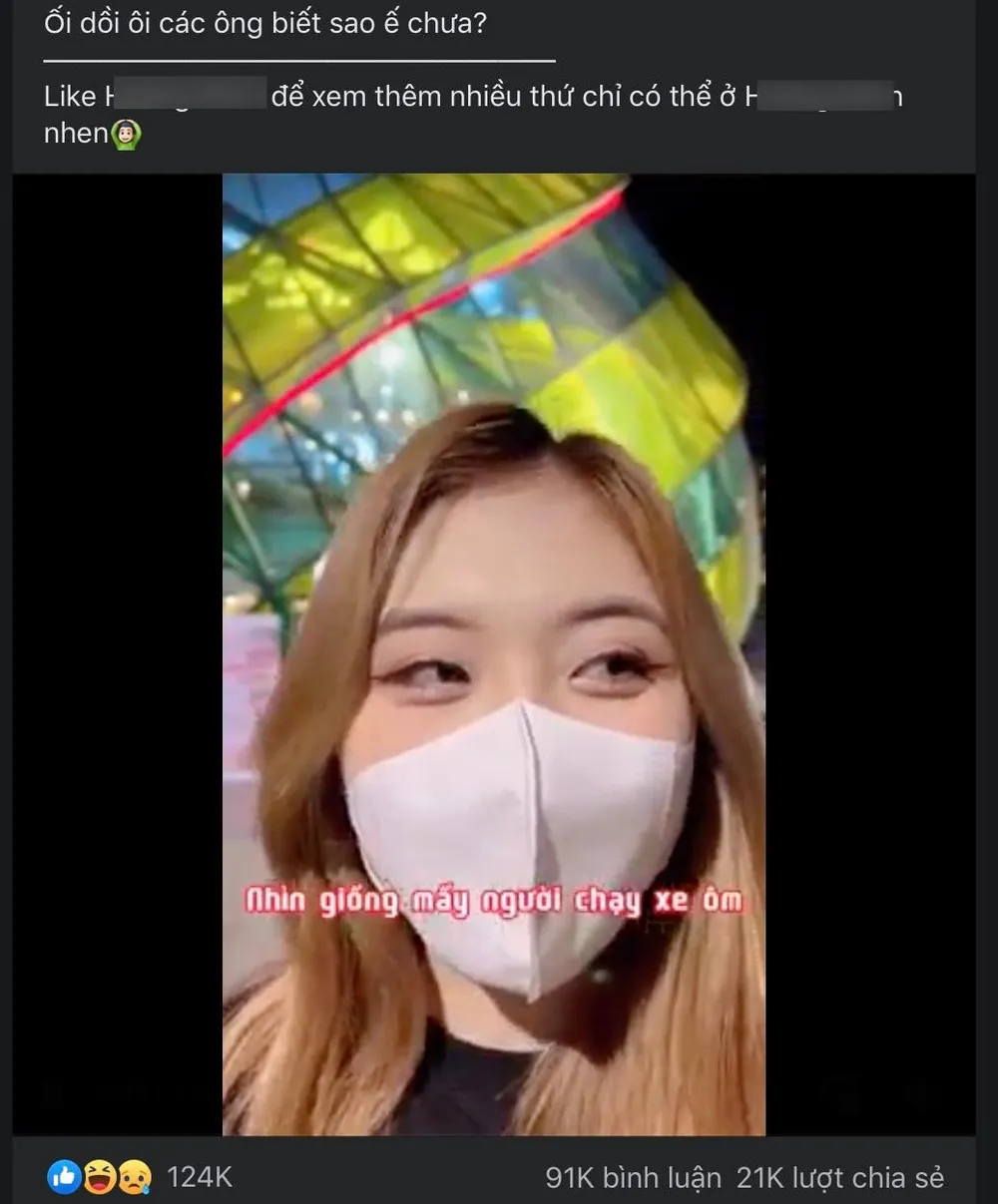 Đoạn clip gây xôn xao cộng đồng mạng nói về đàn ông đi xe số trong những ngày qua. Ảnh chụp màn hình.