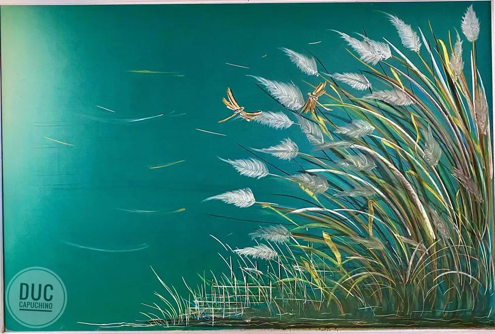 Tác phẩm "Bụi lau sậy". Tác phẩm "Bụi lau sậy".