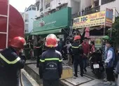 Giải cứu 6 sinh viên mắc kẹt trong đám cháy tại quận 9