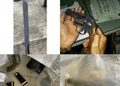 Bắt người bán vũ khí, lần ra cả kho kiếm, súng… ở Thủ Đức ảnh 3 Bắt giữ bảo vệ bệnh viện tàng trữ súng, đạn, kiếm...