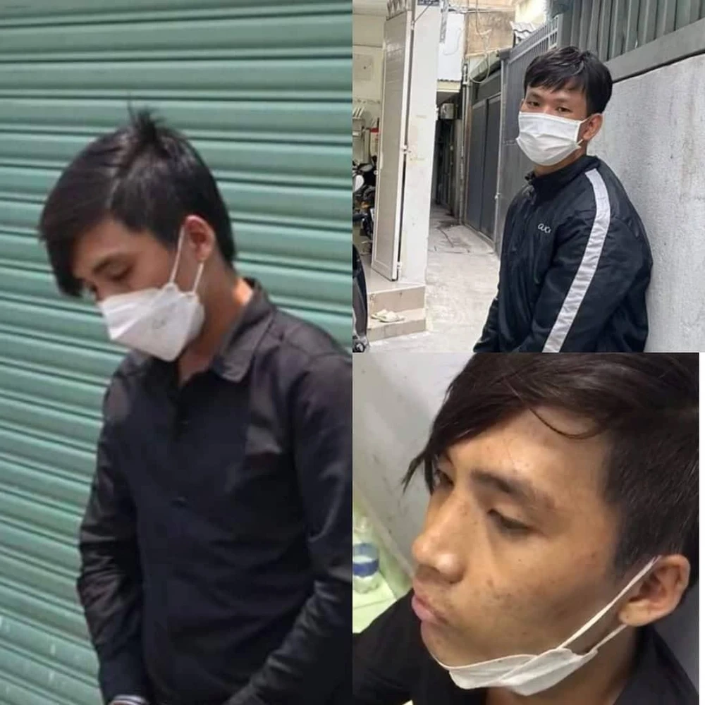 Nhóm trộm xe máy bị công an bắt giữ. Ảnh: NTCC