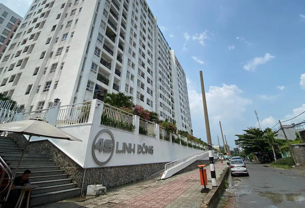 Chung cư 4S Linh Đông, nơi xảy ra vụ việc. Ảnh: CTV