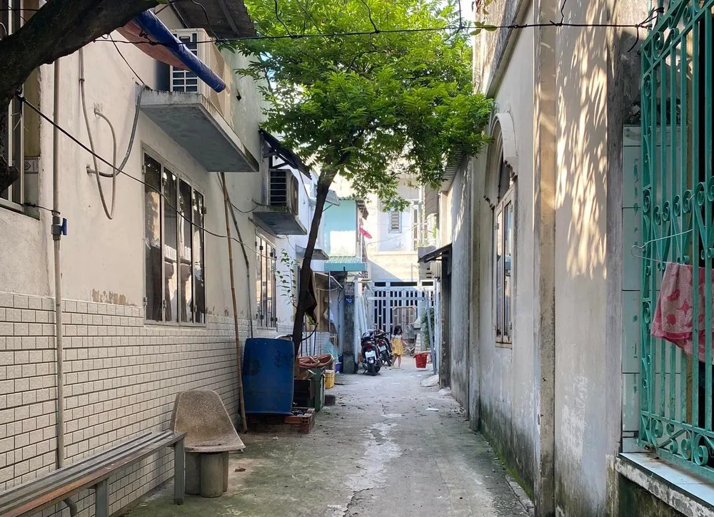 Con hẻm xảy ra vụ việc. Ảnh: CM