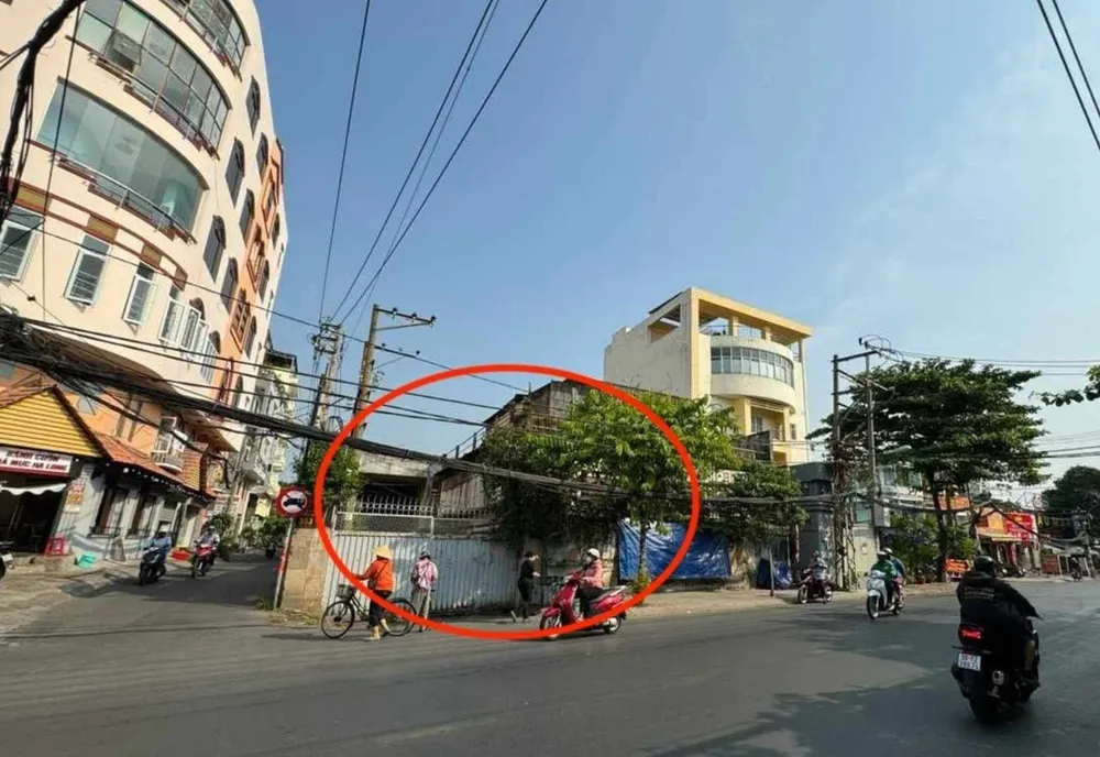 Khu đất bà Mai trúng đấu giá. Ảnh: TS Sở TN&MT sẽ phúc đáp quận Bình Thạnh vụ chưa cấp sổ hồng cho người trúng đấu giá