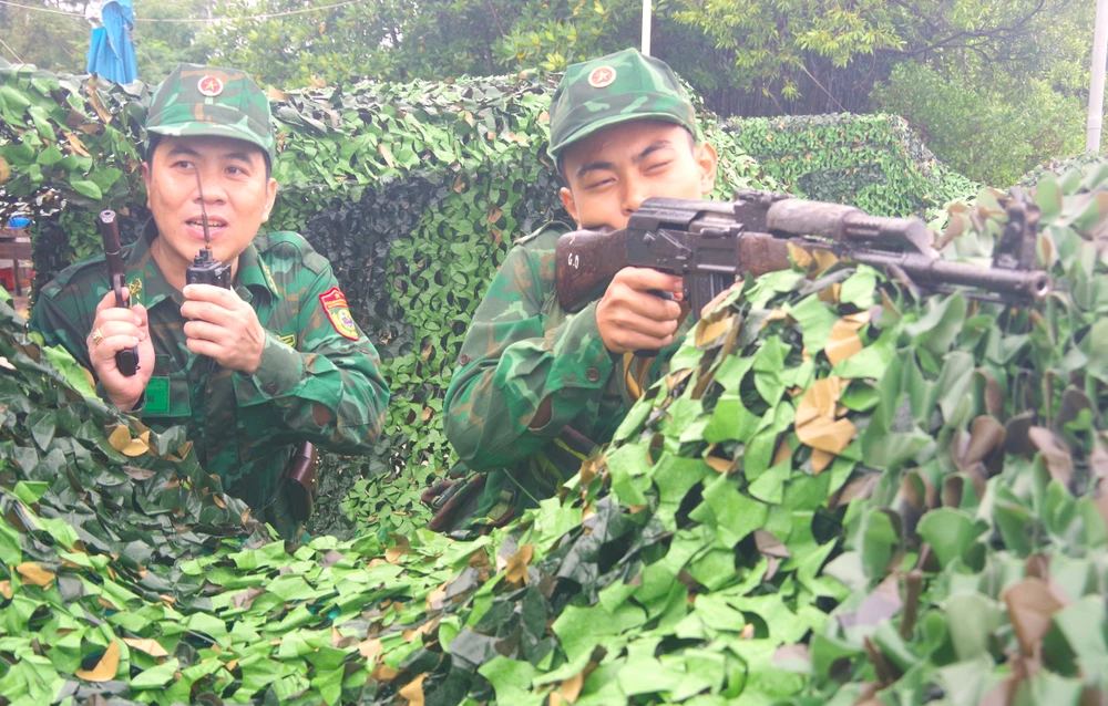 Bộ đội Biên phòng diễn tập chiến thuật bảo vệ vùng biển tại Cần Giờ