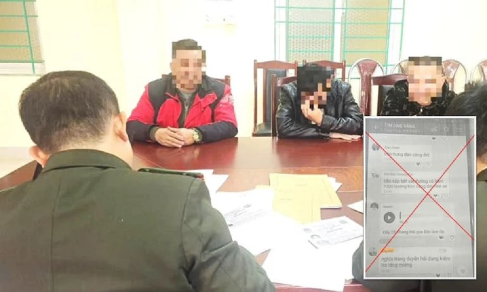 Phòng An ninh mạng và phòng, chống tội phạm sử dụng công nghệ cao Công an tỉnh Lào Cai phát hiện nhóm kín Zalo có tên 'mua – bán ong” thực chất là thông báo chốt tuần tra, kiểm soát giao thông đang làm nhiệm vụ.
