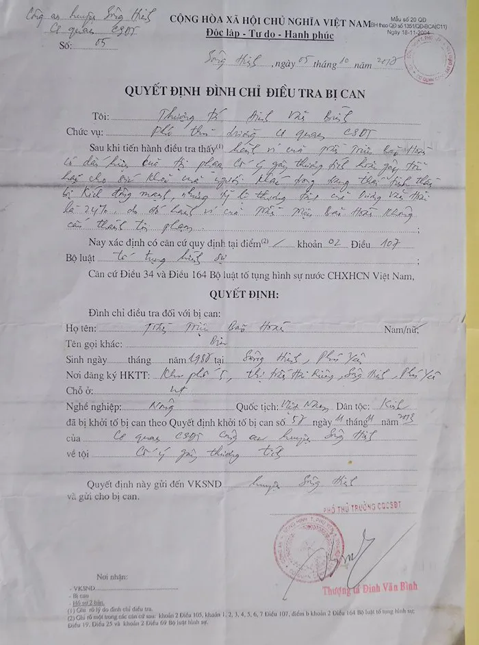 Giải cứu cho cha, bị tù oan hơn 14 tháng 