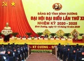 Đại tướng Ngô Xuân Lịch phát biểu chỉ đạo ĐH Đảng bộ Phú Yên ảnh 6 Bình Dương phấn đấu thu hút 80.000 doanh nghiệp