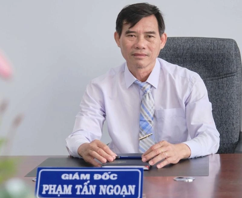 Ông Phạm Tấn Ngoạn, Giám đốc Trung tâm Giáo dục nghề nghiệp - hướng nghiệp Phú Yên. Ảnh tư liệu của trung tâm.