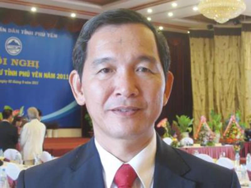 Ông Trần Quang Nhất khi giữ chức phó chủ tịch UBND tỉnh Phú Yên. Ảnh tư liệu tran-quang-nhat.jpg