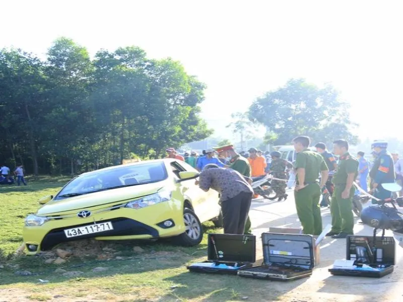 Hiện trường vụ án mạng.