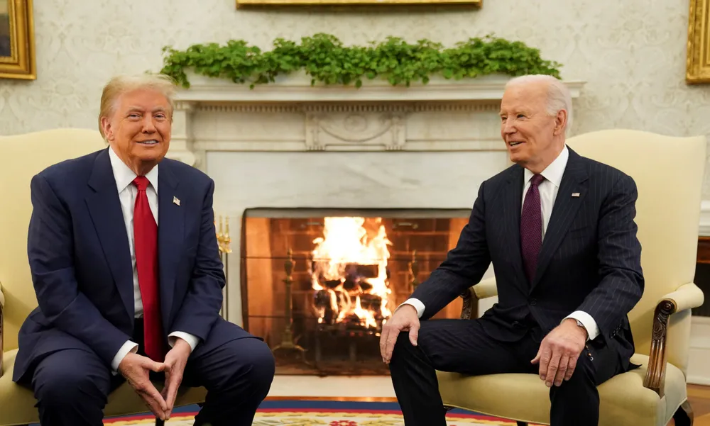 Ông Biden tiếp ông Trump tại Nhà Trắng
