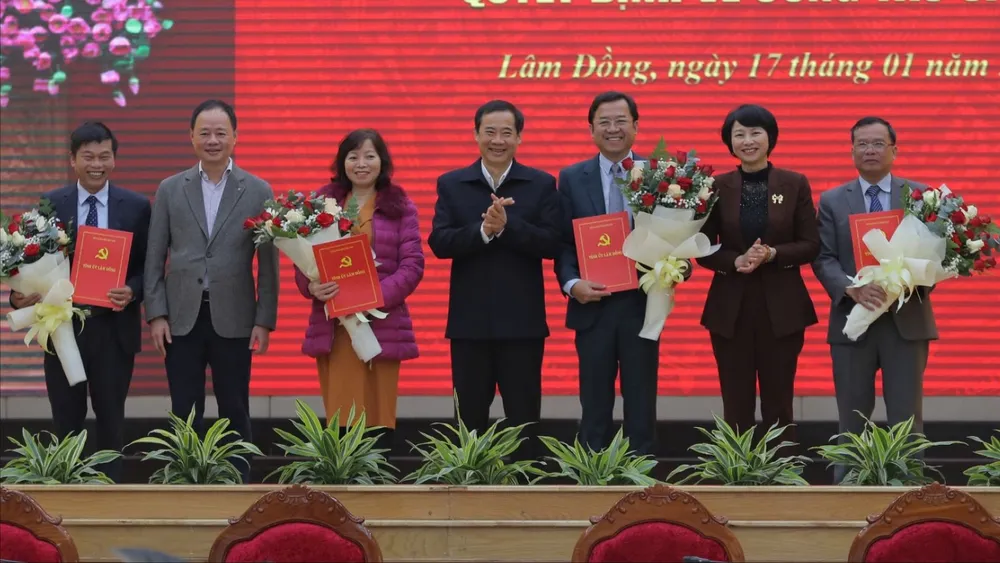 Lâm Đồng có Trưởng Ban Tuyên giáo và Dân vận tỉnh ủy sau khi hợp nhất