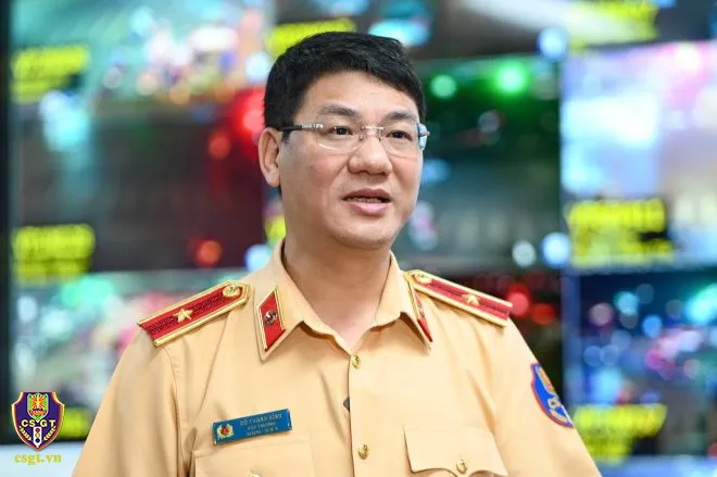 Thiếu tướng Đỗ Thanh Bình , Cục trưởng Cục CSGT, Bộ Công an. Ảnh CA Cục trưởng Cục CSGT công khai số điện thoại tiếp nhận phản ánh về trật tự, an toàn giao thông
