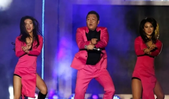 Nam ca sĩ kiêm rapper Psy - chủ bài hit Gangnam Style. Ảnh: YONHAP