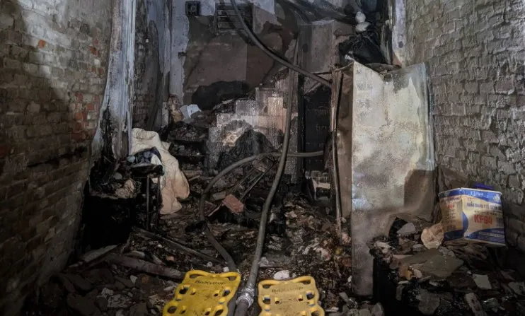 5 người tử vong trong vụ cháy nhà ở phường Văn Miếu – Quốc Tử Giám, Hà Nội