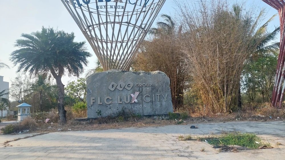 Dự án khu đô thị chức năng FLC Lux City Quy Nhơn ngừng triển khai, nợ hơn 87 tỉ đồng tiền thuê đất. Ảnh:TQ FLC Lux City Quy Nhơn