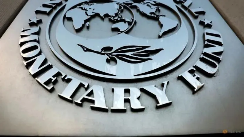 Logo của Quỹ Tiền tệ Quốc tế (IMF) tại trụ sở chính ở thủ đô Washington D.C. (Mỹ) ngày 4-9-2018. Ảnh: REUTERS