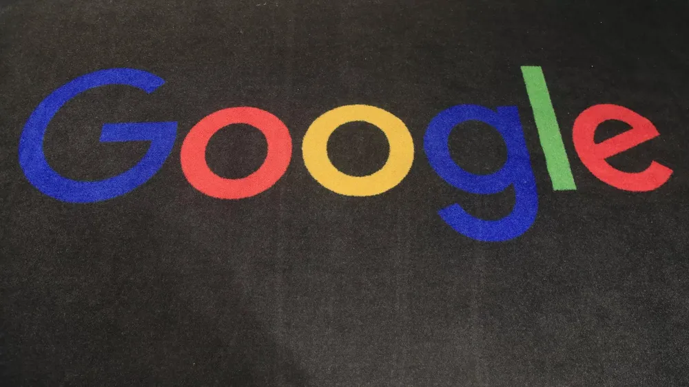 Logo của tập đoàn công nghệ Google của Mỹ. Ảnh: AP