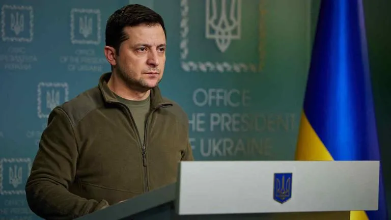 Tổng thống Ukraine - ông Volodymyr Zelensky. Ảnh: ANADOLU