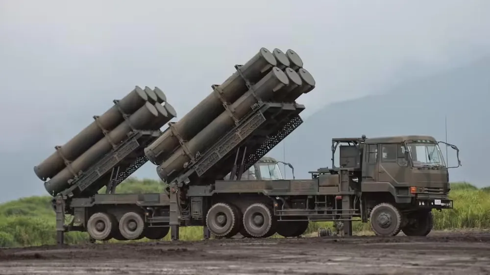 Tên lửa hành trình đất đối hạm Type 12 của Nhật - một phiên bản nâng cấp từ Type 88. Ảnh: NIKKEI ASIA Tên lửa hành trình đất đối hạm Type 12 của Nhật - một phiên bản nâng cấp từ Type 88. Ảnh: NIKKEI ASIA