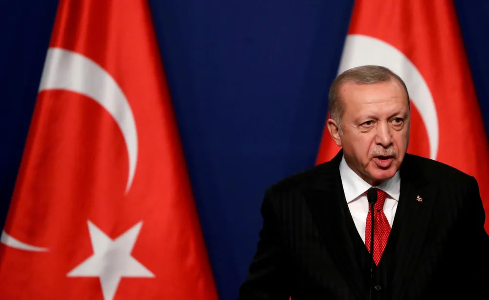 Tổng thống Thổ Nhĩ Kỳ Recep Tayyip Erdogan. Ảnh: REUTERS Tổng thống Thổ Nhĩ Kỳ Recep Tayyip Erdogan. Ảnh: REUTERS