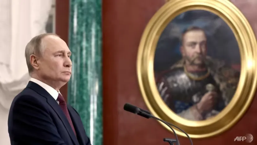 Tổng thống Nga Vladimir Putin phát biểu tại một cuộc họp báo ở Điện Kremlin, thủ đô Moscow ngày 22-12. Ảnh: SPUTNIK Tổng thống Nga Vladimir Putin phát biểu tại một cuộc họp báo ở Điện Kremlin, thủ đô Moscow ngày 22-12. Ảnh: SPUTNIK
