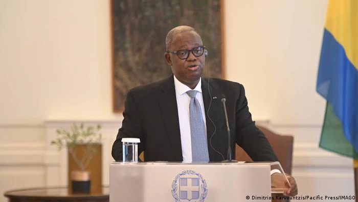 Ngoại trưởng Gabon Moussa Adamo. Ảnh: PACIFIC PRESS