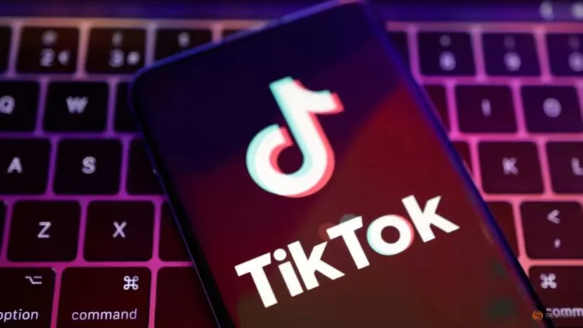 Logo ứng dụng TikTok. Ảnh: REUTERS Logo ứng dụng TikTok. Ảnh: REUTERS