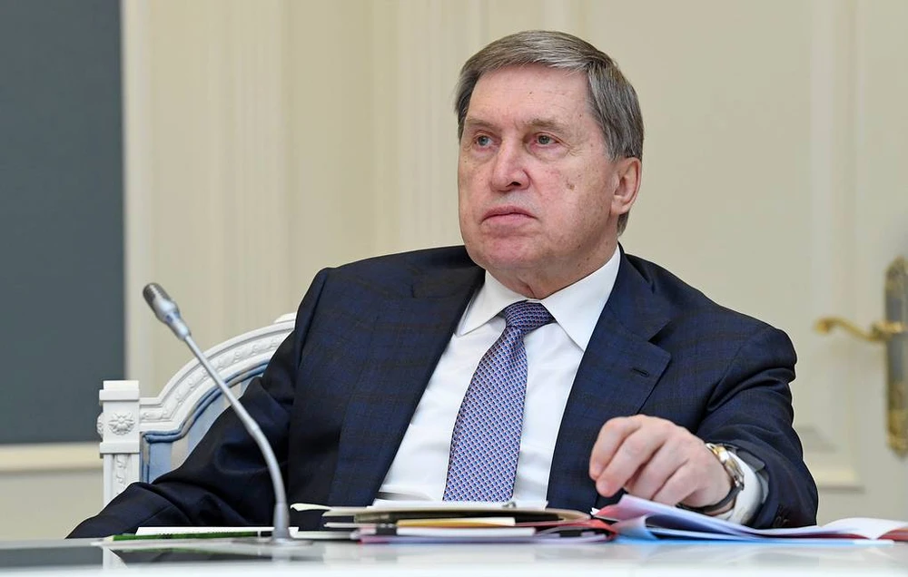 Ông Yury Ushakov - trợ lý của Tổng thống Nga Vladimir Putin. Ảnh: TASS. Ông Yury Ushakov - trợ lý của Tổng thống Nga Vladimir Putin. Ảnh: TASS.