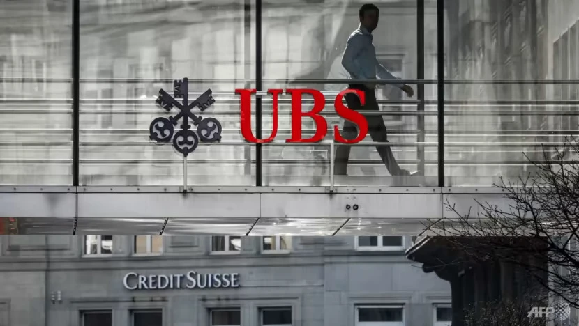 Ngân hàng UBS chính thức mua lại Credit Suisse vào ngày 19-3. Ảnh: AFP