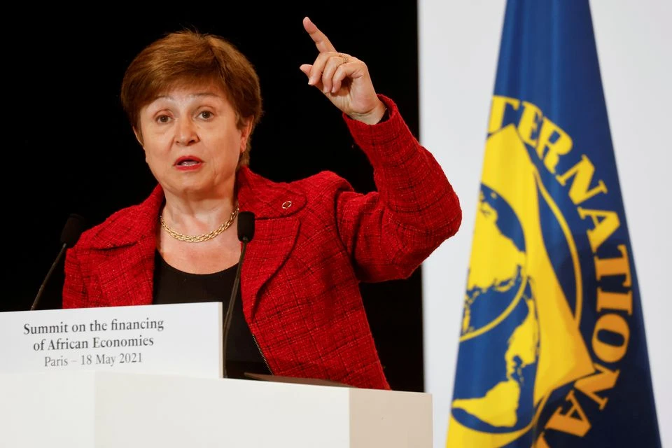 Bà Kristalina Georgieva - Tổng Giám đốc Quỹ Tiền tệ Quốc tế (IMF). Anhrh: REUTERS