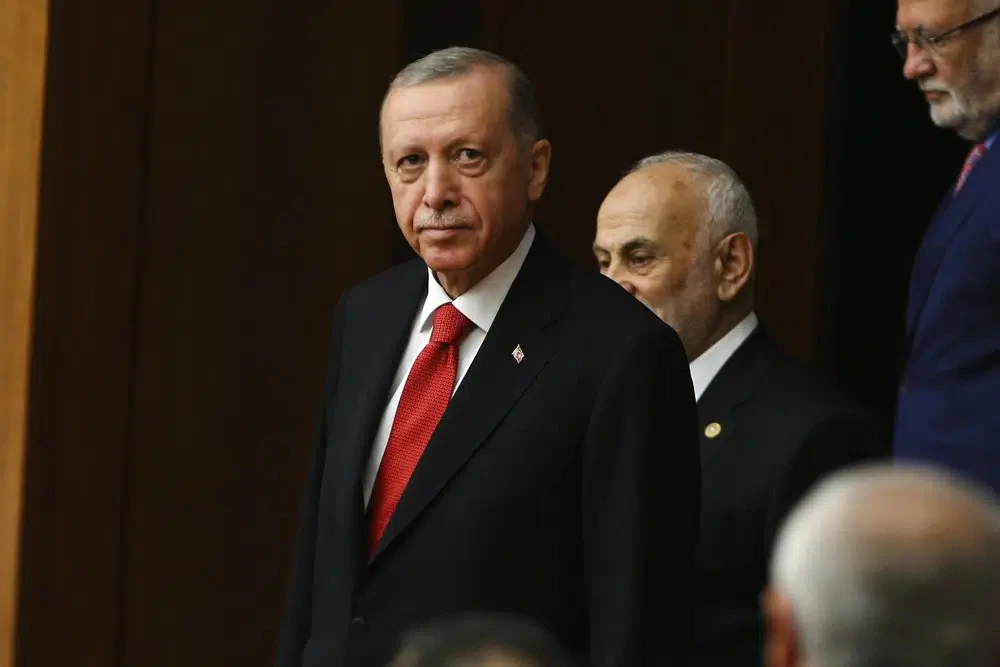 Tổng thống Thổ Nhĩ Kỳ Recep Tayyip Erdogan. Ảnh: AP
