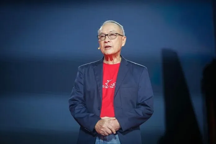 Cựu Bộ trưởng Tư pháp Thái Lan Chaikasem Nitisiri. Ảnh: BANGKOK POST